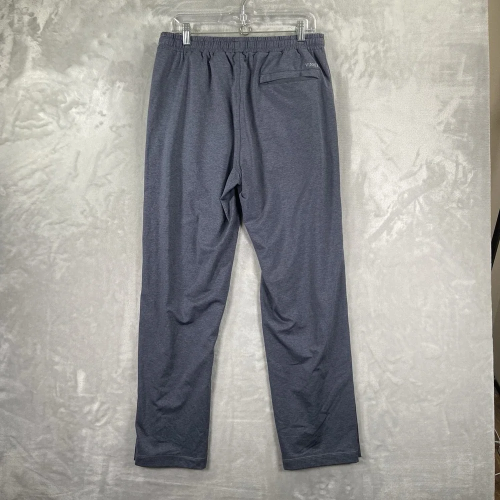 Vuori Sunday Performance Warm Up Pants Mens Medium 32x30 Athletic Side Snaps